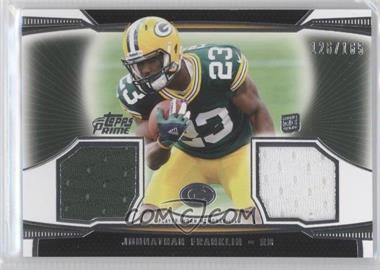 2013 Topps Prime - Dual Relics #DR-JF - Johnathan Franklin /165