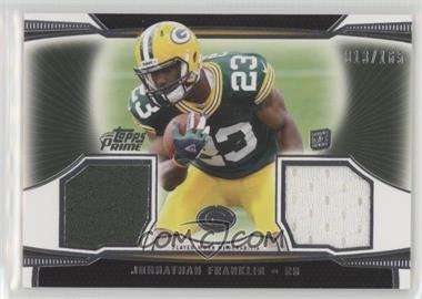 2013 Topps Prime - Dual Relics #DR-JF - Johnathan Franklin /165