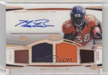 2013 Topps Prime - Level V Autograph Relics - Copper Rainbow #PV-MBA - Montee Ball /15