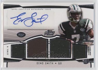 2013 Topps Prime - Level V Autograph Relics - Silver #PV-GS - Geno Smith /200