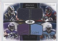 Tavon Austin, Cordarrelle Patterson, Justin Hunter, DeAndre Hopkins #/373