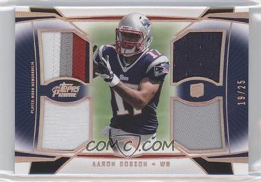 2013 Topps Prime - Quad Relics - Copper Rainbow #QR-AD - Aaron Dobson /25