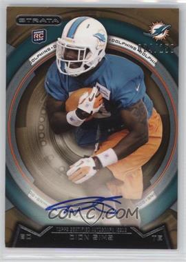 2013 Topps Strata - [Base] - Bronze Autographs #170 - Dion Sims /150