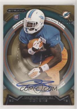 2013 Topps Strata - [Base] - Bronze Autographs #170 - Dion Sims /150
