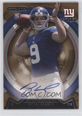 2013 Topps Strata - [Base] - Bronze Autographs #3 - Ryan Nassib /150