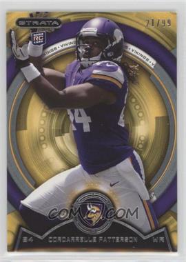 2013 Topps Strata - [Base] - Gold #129 - Cordarrelle Patterson /99