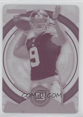 2013 Topps Strata - [Base] - Printing Plate Magenta #3 - Ryan Nassib /1