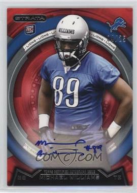 2013 Topps Strata - [Base] - Ruby Autographs #157 - Michael Williams /25