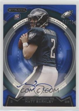 2013 Topps Strata - [Base] - Sapphire Autographs #12 - Matt Barkley /75