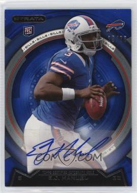 2013 Topps Strata - [Base] - Sapphire Autographs #83 - E.J. Manuel /75