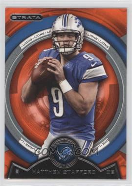 2013 Topps Strata - [Base] - Topaz Orange #108 - Matthew Stafford