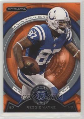 2013 Topps Strata - [Base] - Topaz Orange #42 - Reggie Wayne