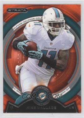 2013 Topps Strata - [Base] - Topaz Orange #57 - Mike Wallace