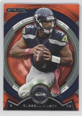 2013 Topps Strata - [Base] - Topaz Orange #85 - Russell Wilson