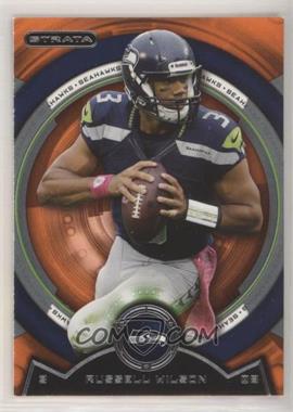 2013 Topps Strata - [Base] - Topaz Orange #85 - Russell Wilson