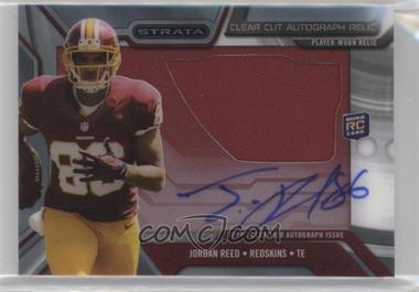 2013 Topps Strata - Clear Cut Autograph Rookie Relics #CCAR-JRE - Jordan Reed