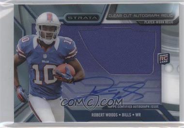 2013 Topps Strata - Clear Cut Autograph Rookie Relics #CCAR-RW - Robert Woods