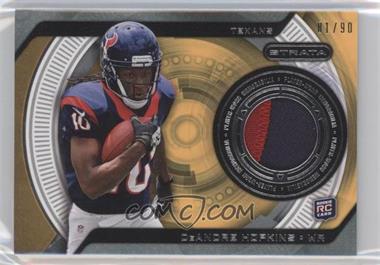 2013 Topps Strata - Relics - Gold Patch #SR-DH - DeAndre Hopkins /90