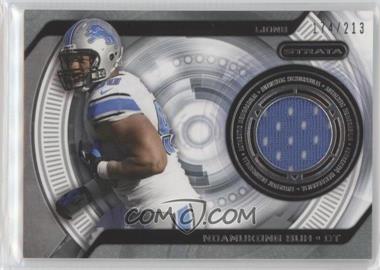 2013 Topps Strata - Relics #SR-NS - Ndamukong Suh /213