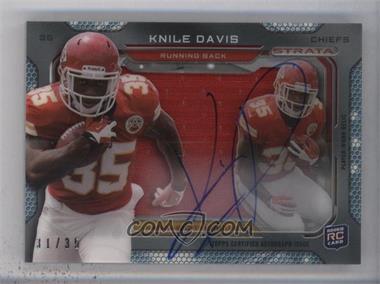 2013 Topps Strata - Signature Rookie Relics #SSR-KD - Knile Davis /35