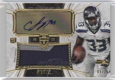 2013 Topps Supreme - Autographed Jumbo Patch #SAJR-CM - Christine Michael /10