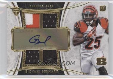 2013 Topps Supreme - Autographed Quad Relics #SAQR-GB - Giovani Bernard /15