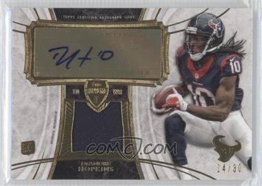 2013 Topps Supreme - Autographed Relics #SAR-DH - DeAndre Hopkins /30