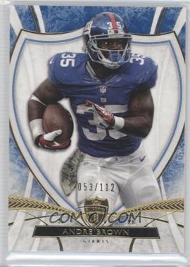 2013 Topps Supreme - [Base] - Blue #44 - Andre Brown /112