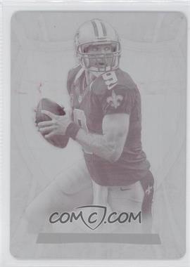 2013 Topps Supreme - [Base] - Printing Plate Magenta #2 - Drew Brees /1