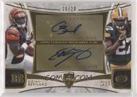 Giovani Bernard, Eddie Lacy #/20