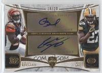 Giovani Bernard, Eddie Lacy #/20