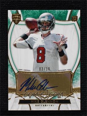 2013 Topps Supreme - Rookie Autographs - Green #SRA-MG - Mike Glennon /10