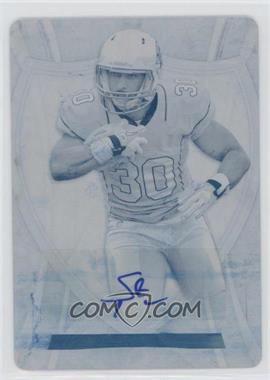 2013 Topps Supreme - Rookie Autographs - Printing Plate Cyan #SRA-ST - Stepfan Taylor /1