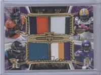 Montee Ball, Eddie Lacy, Denard Robinson, Cordarrelle Patterson #/5