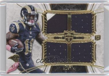 2013 Topps Supreme - Rookie Quad Relics - Gold #SRQR-TA - Tavon Austin /25