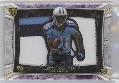 2013 Topps Supreme - Supreme Rookie Die-Cut Relic - Violet Patch #SRDC-JH - Justin Hunter /25