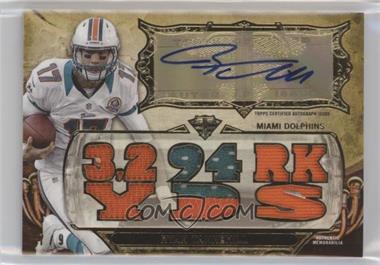 2013 Topps Triple Threads - Autograph Relics - Gold #TTAR-RT - Ryan Tannehill /9