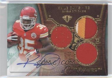 2013 Topps Triple Threads - [Base] - Emerald #108 - Rookie Autographed Triple Relics - Knile Davis /50