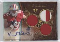 Rookie Autographed Triple Relics - Vance McDonald [EX to NM] #/50