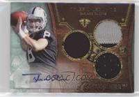 Rookie Autographed Triple Relics - Tyler Wilson #/50