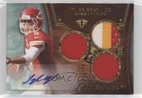 Rookie Autographed Triple Relics - Tyler Bray [Noted] #/50