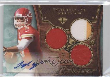 2013 Topps Triple Threads - [Base] - Emerald #141 - Rookie Autographed Triple Relics - Tyler Bray /50