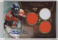Rookie Autographed Triple Relics - Montee Ball #/50