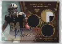 Rookie Autographed Triple Relics - Kenny Stills #/50