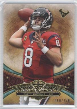 2013 Topps Triple Threads - [Base] - Emerald #40 - Matt Schaub /170