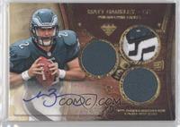 Rookie Autographed Triple Relics - Matt Barkley #/25