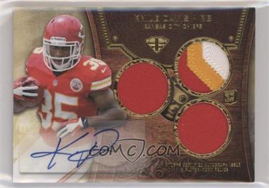 2013 Topps Triple Threads - [Base] - Gold #108 - Rookie Autographed Triple Relics - Knile Davis /25