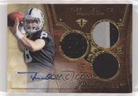 Rookie Autographed Triple Relics - Tyler Wilson [EX to NM] #/25