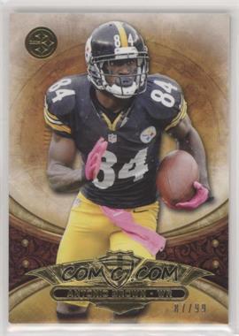 2013 Topps Triple Threads - [Base] - Gold #15 - Antonio Brown /99