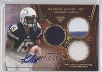 Rookie Autographed Triple Relics - Keenan Allen #/70